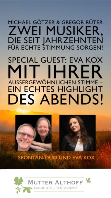 Sommerbuffet mit Musik-Show